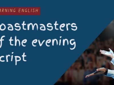 Toastmasters of the evening script-2